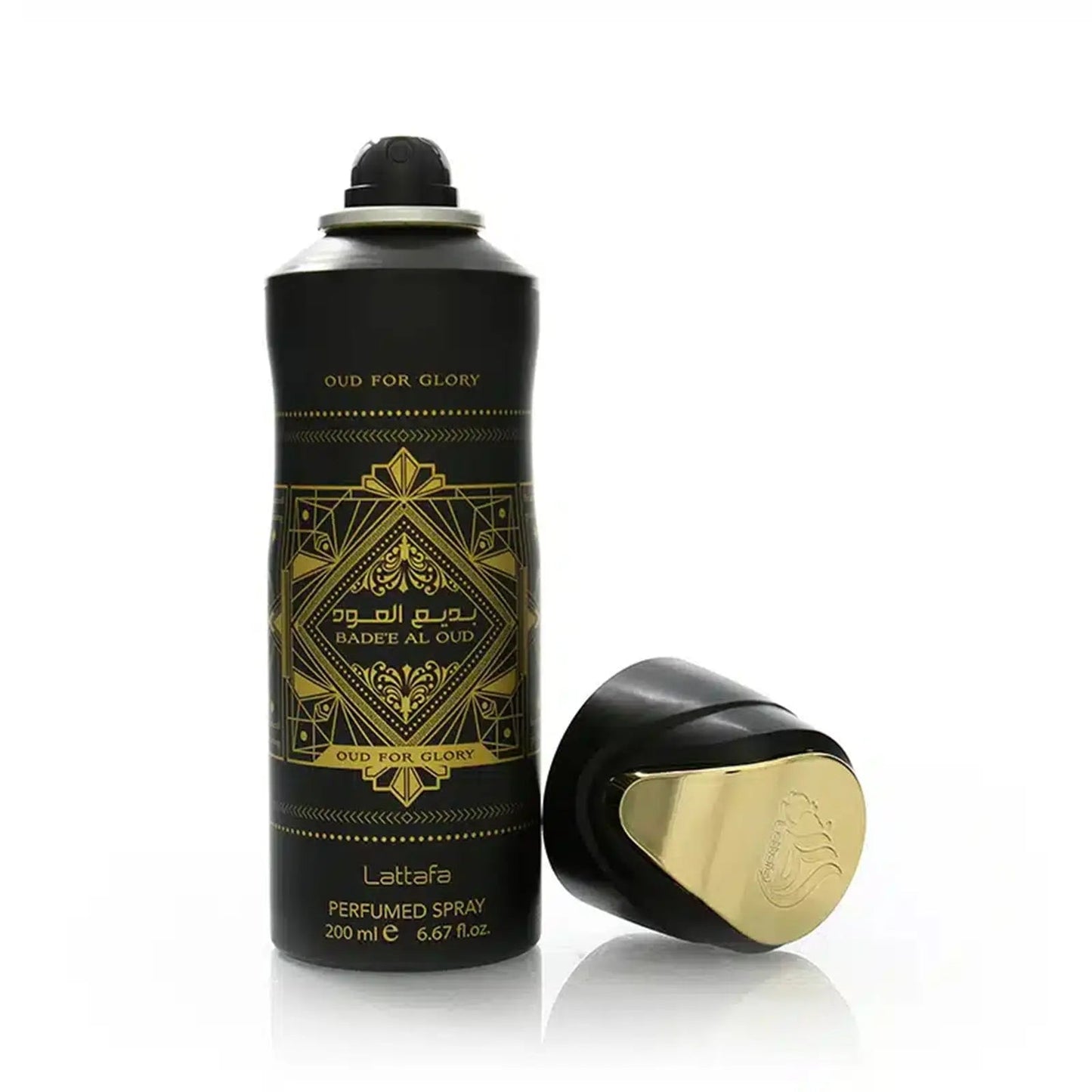 Badee Al Oud Deodorant Body Spray 200ml Lattafa