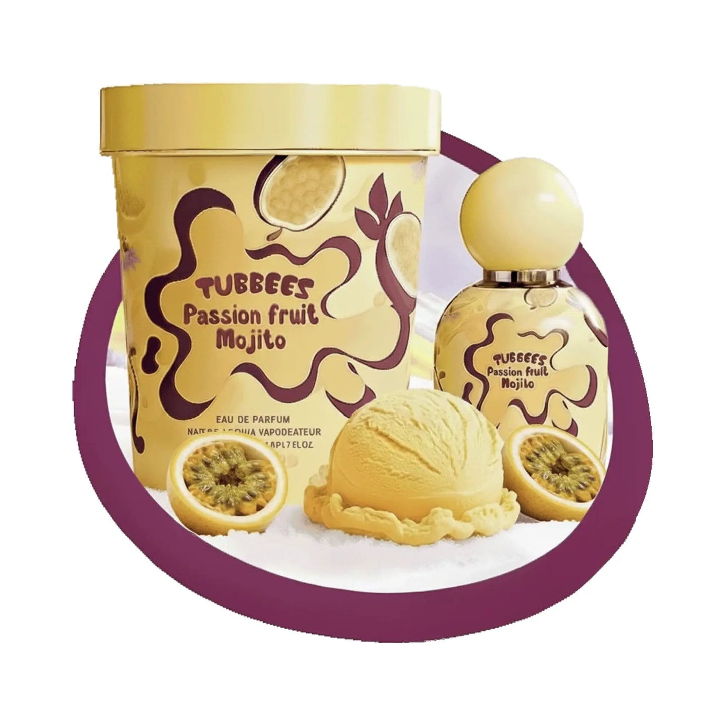 Passion Fruit Mojito Perfume 50ml EDP Tubbees