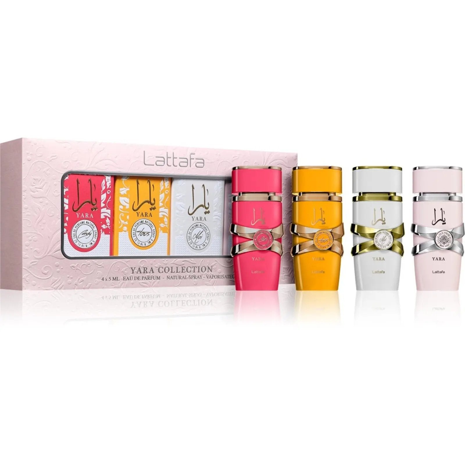 Yara Collection Set 4x 5ml Lattafa – FAROMA LTD