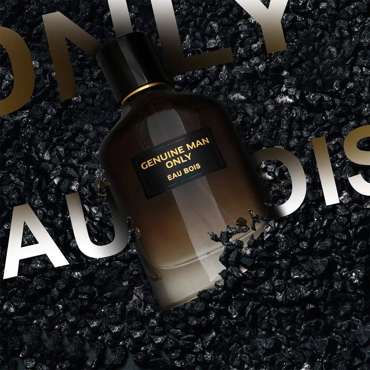 Genuine Man Only Eau Bois Perfume 100ml EDP Fragrance World-Emirates Oud