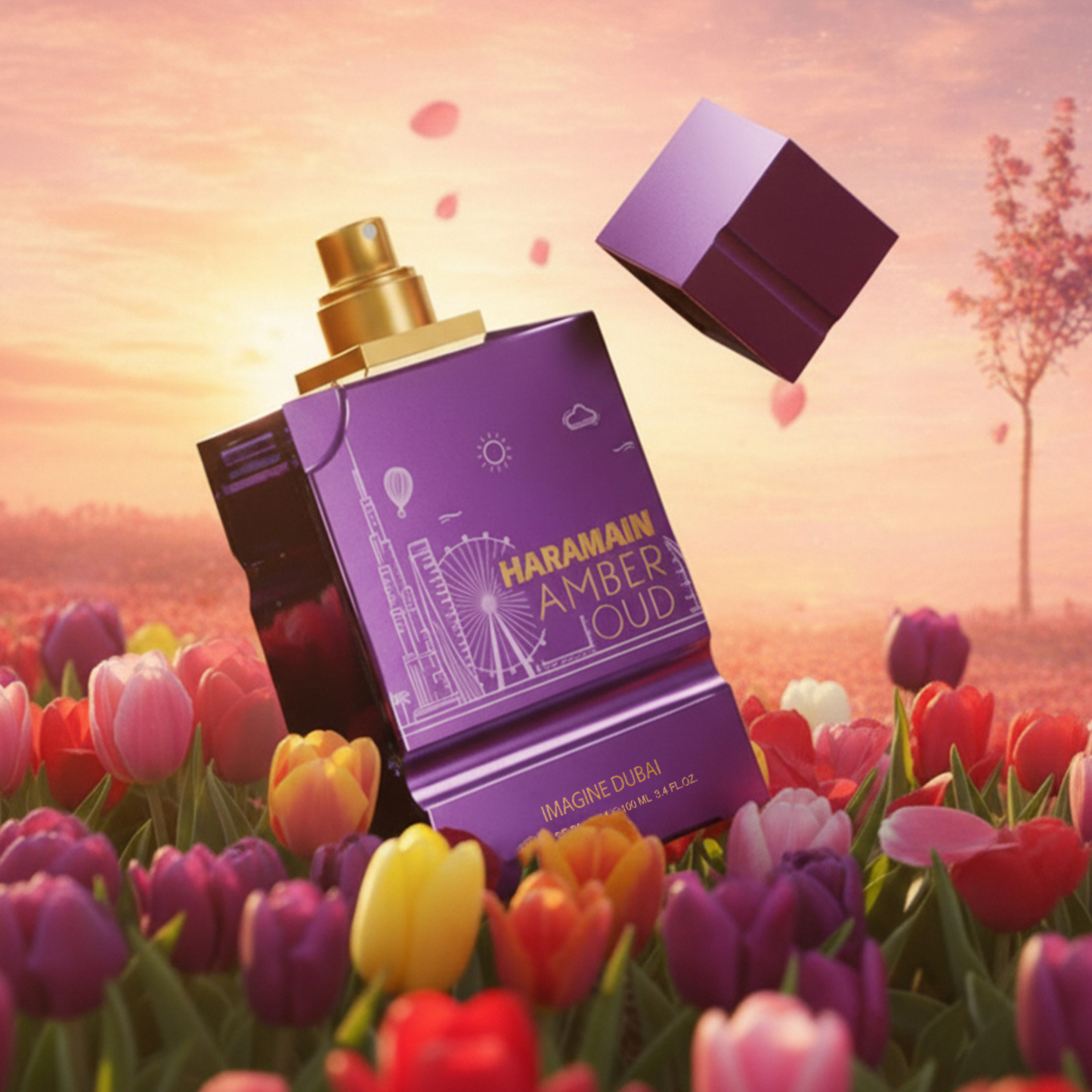 Amber Oud Imagine Dubai Extrait De Parfum 100ml Al Haramain