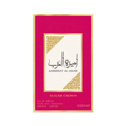 Ameerat Al Arab Sugar Crown Perfume 100ml EDP Asdaaf by Lattafa | Wholesale Perfume Suppliers UK
