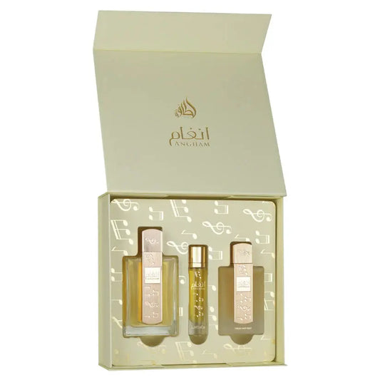 Angham Perfume Gift Set Lattafa | Wholesale Perfume Suppliers UK