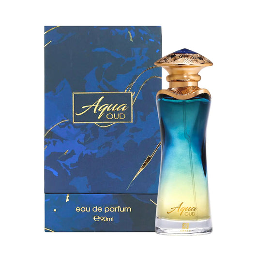 Aqua Oud Perfume 90ml EDP Ahmed Al Maghribi