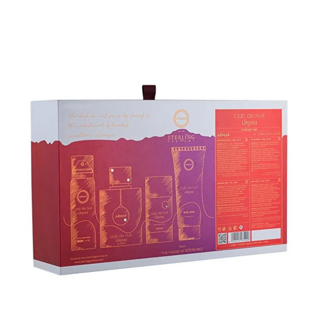 Armaf Club de Nuit UNTOLD 4Pc Giftset