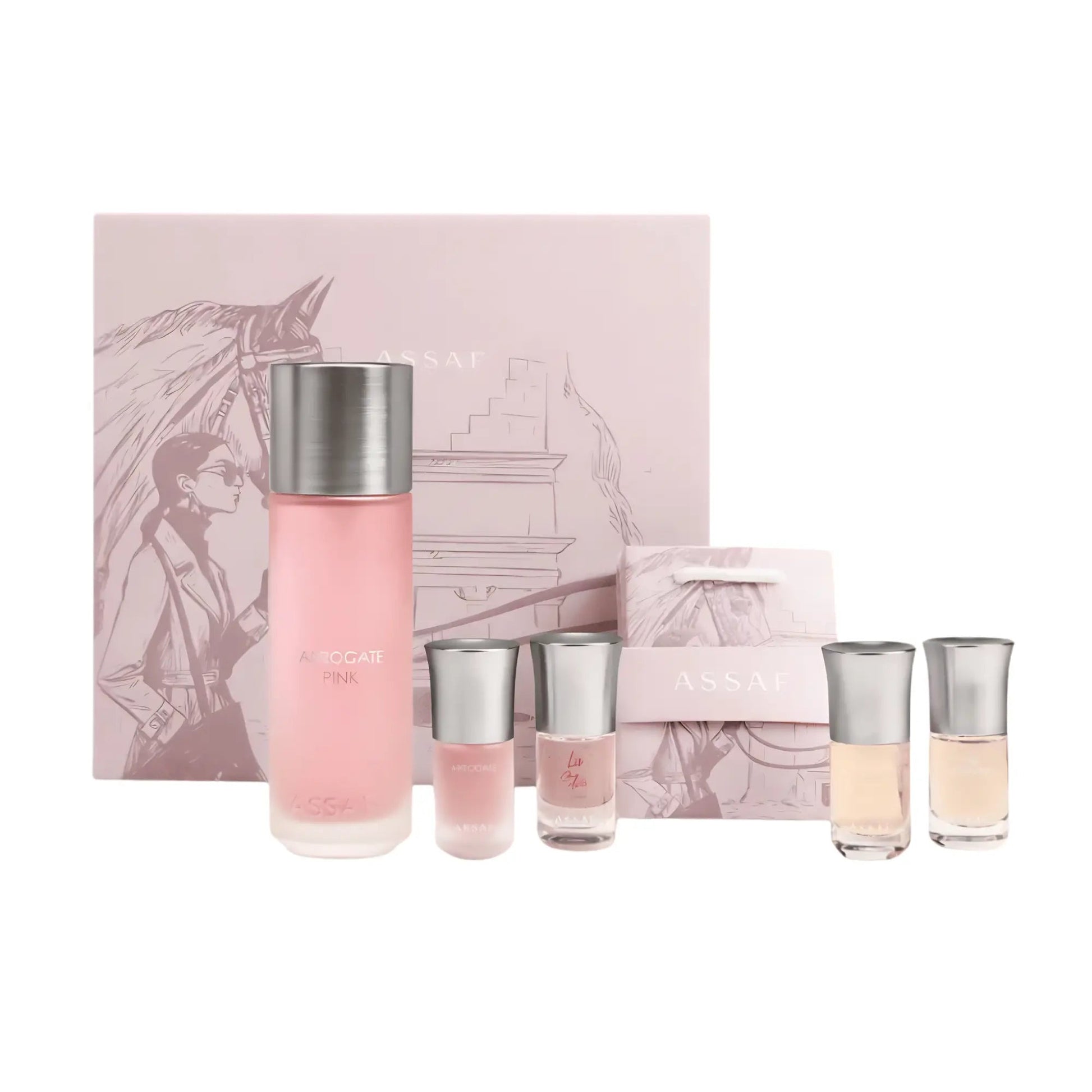 Arrogate Pink Collection Perfume Gift Set Assaf | Wholesale Perfume Suppliers UK