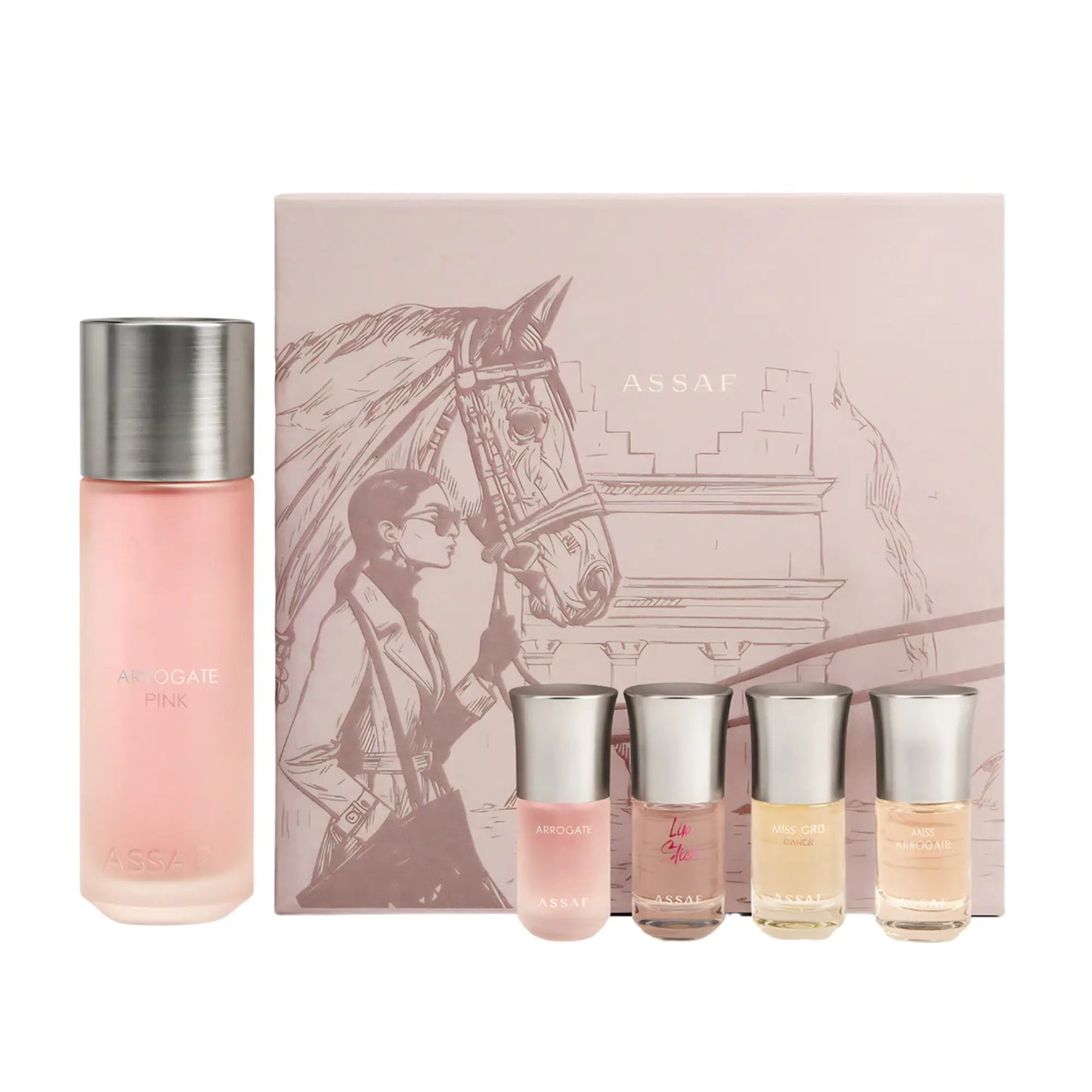 Arrogate Pink Collection Perfume Gift Set Assaf | Wholesale Perfume Suppliers UK