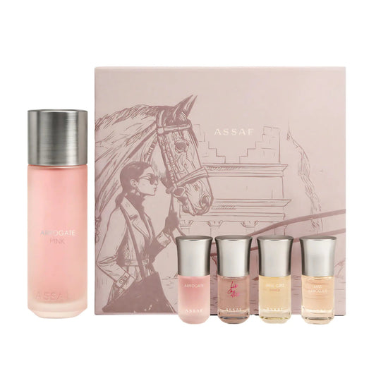 Arrogate Pink Collection Perfume Gift Set Assaf