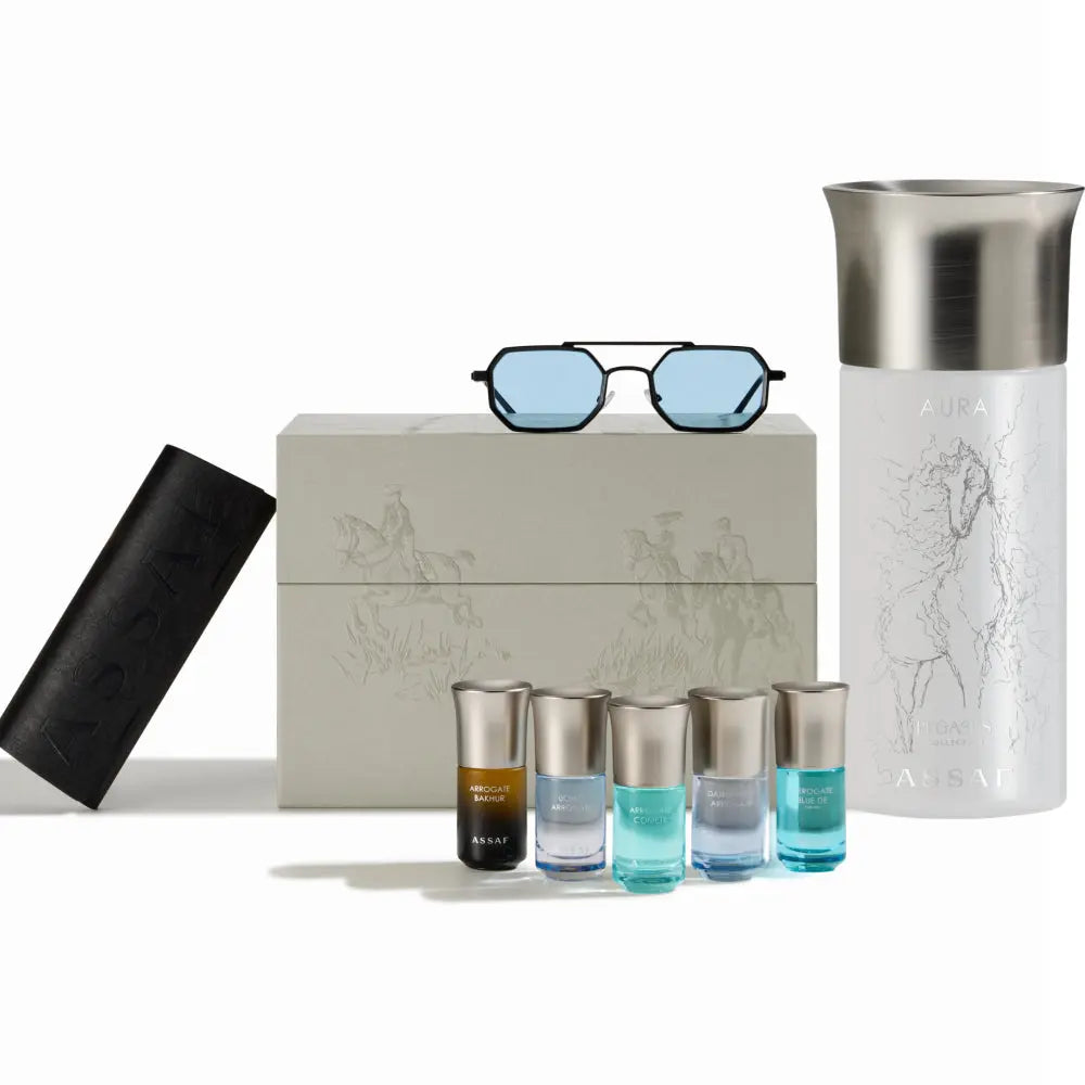 Aura Collection 35 Gift Set 150ml + 5 Mini Perfumes by Assaf | Wholesale Perfume Suppliers UK 
