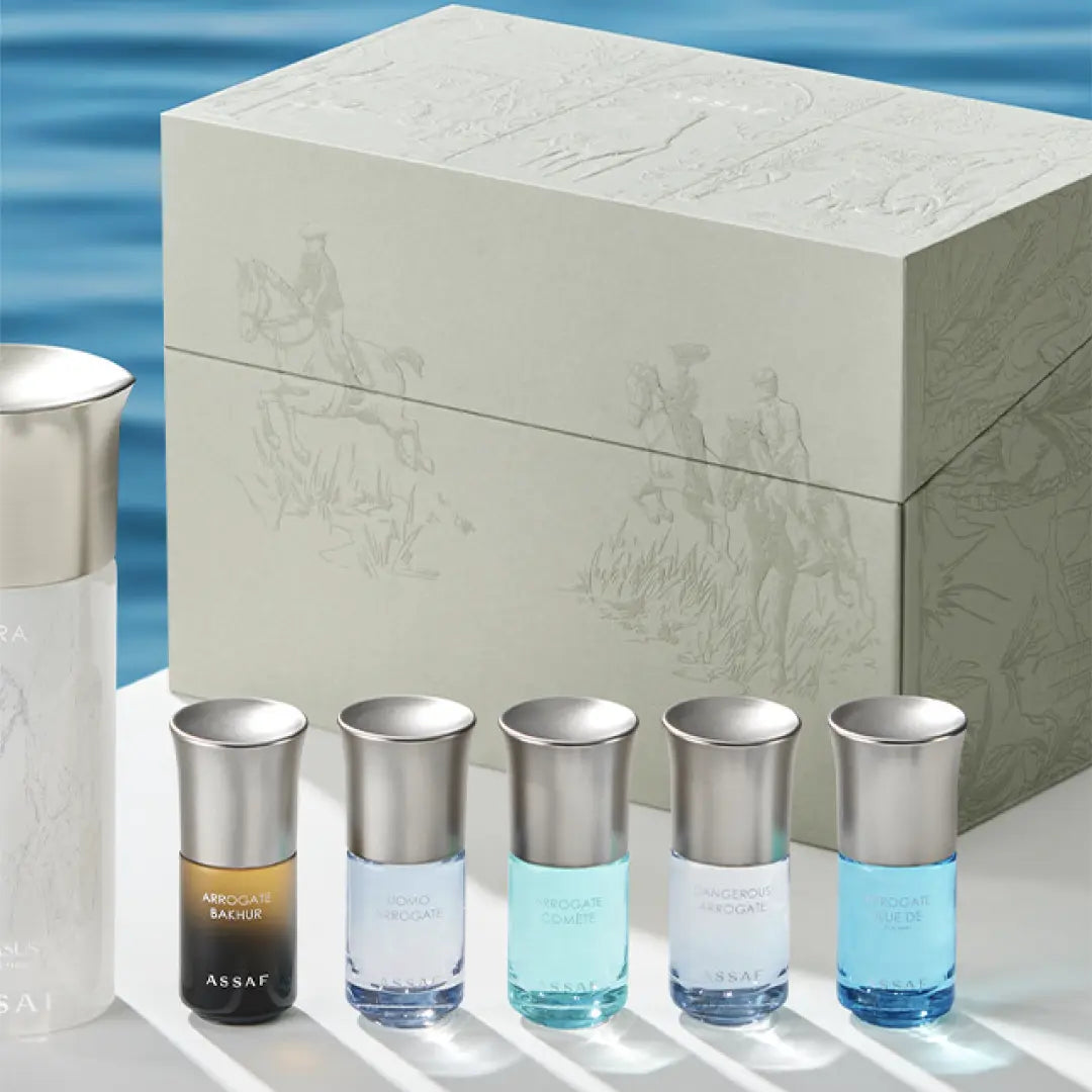 Aura Collection 35 Gift Set 150ml + 5 Mini Perfumes by Assaf | Wholesale Perfume Suppliers UK 