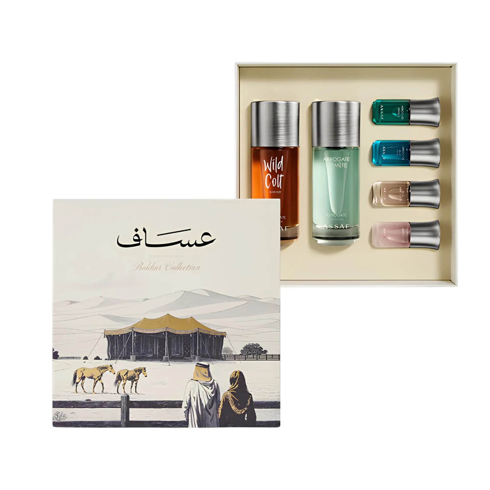 Bakhur Collection Gift Set by Assaf: 2x150ml + 2x10ml – FAROMA LTD