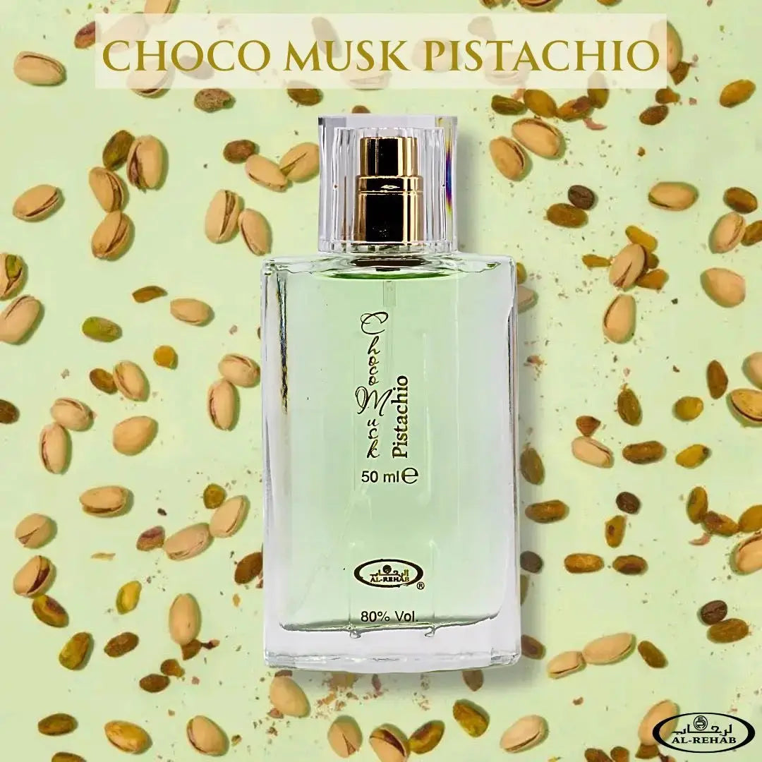 Choco Musk Pistachio Perfume 50ml EDP Al Rehab