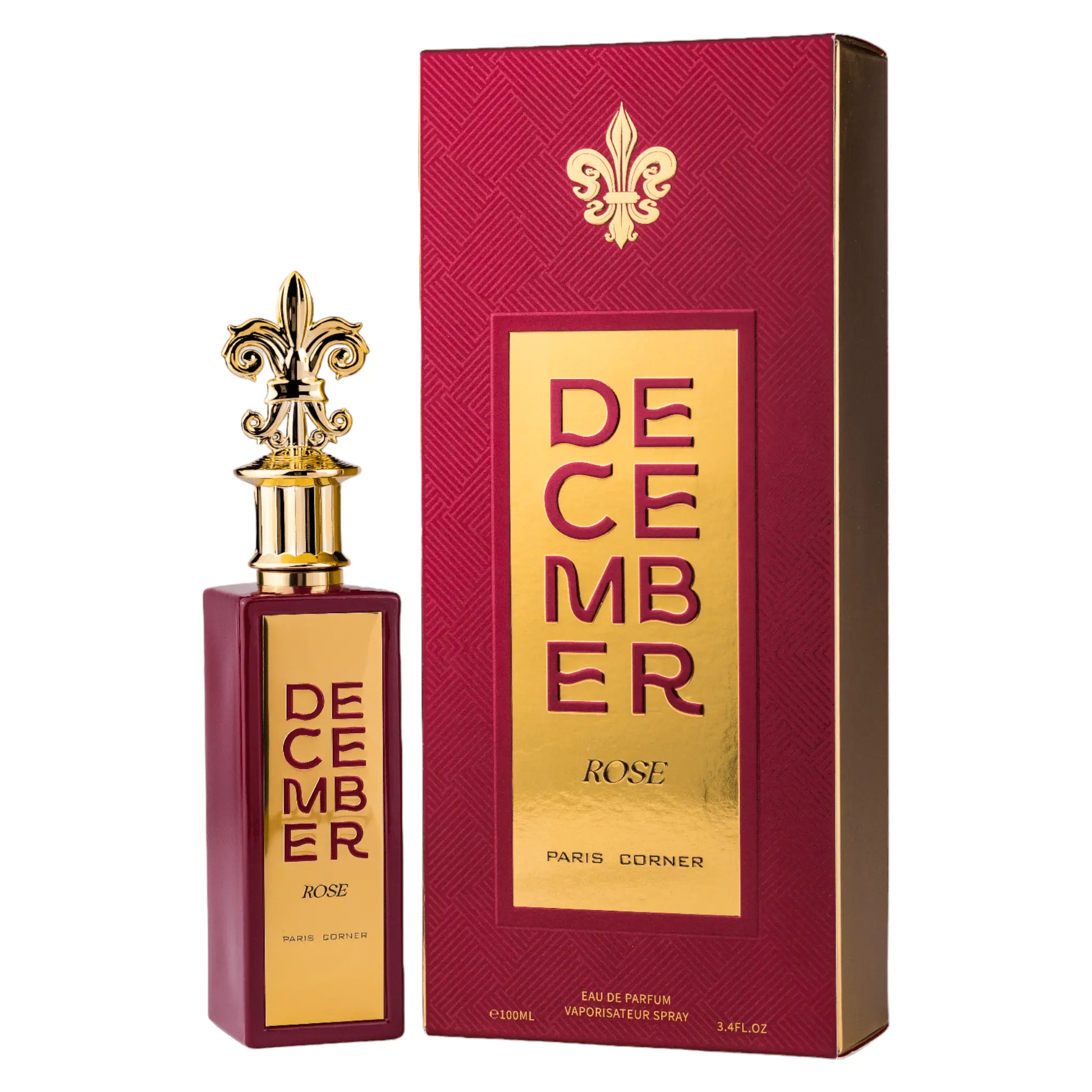 December Rose Perfume 85ml EDP Paris Corner