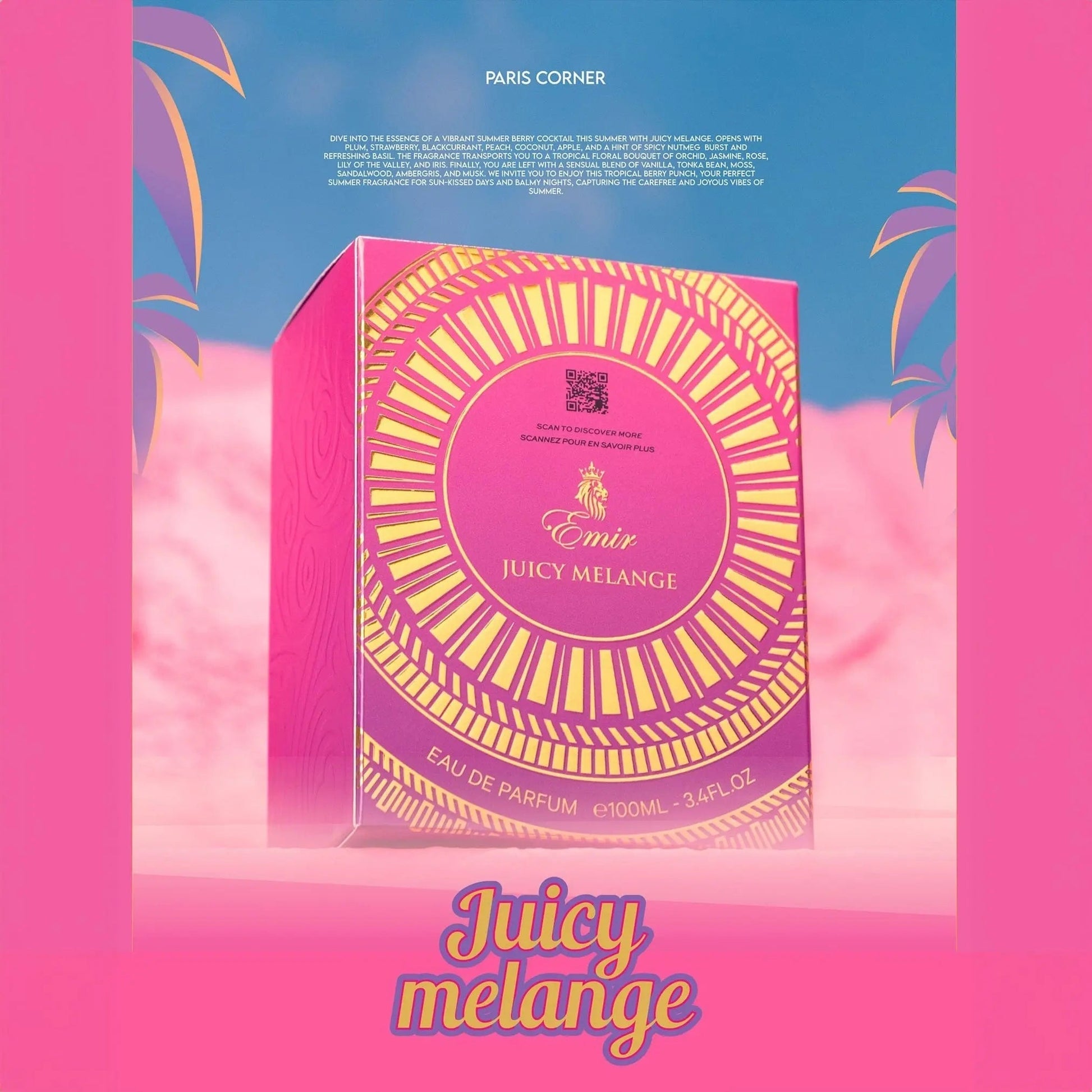 Emir Juicy Melange 100ml EDP by Paris Corner