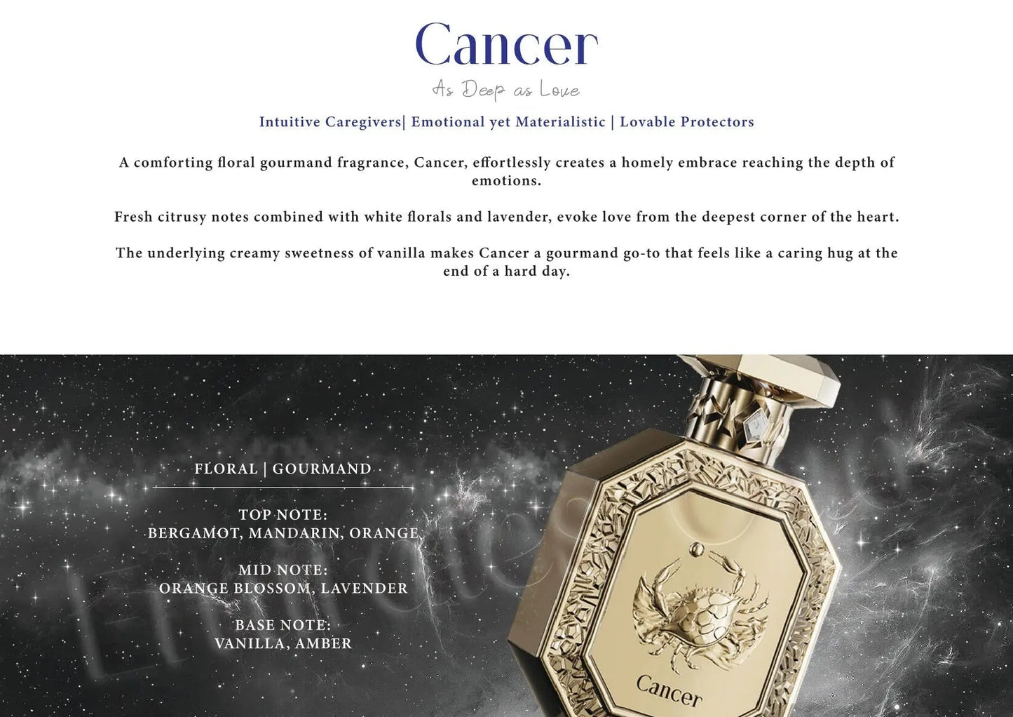 Genesis Cancer Perfume 90ml EDP French Avenue