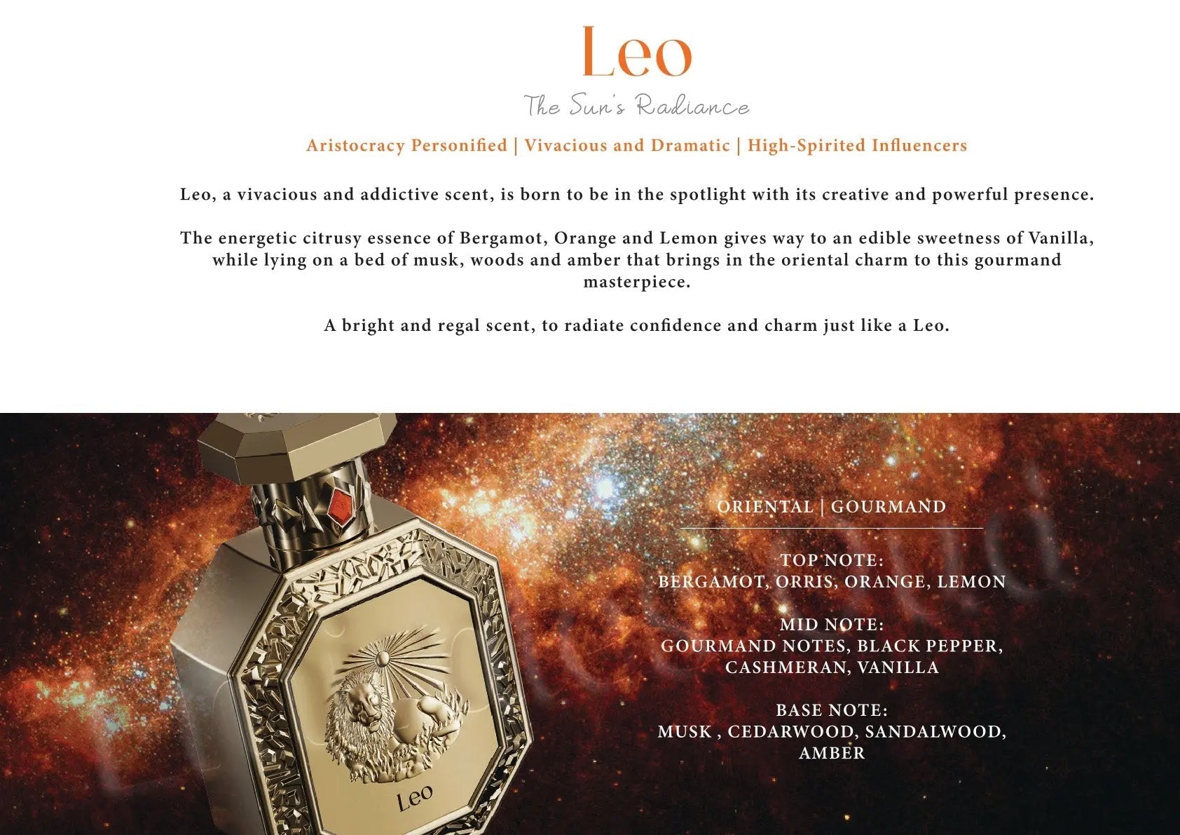 Genesis Leo Perfume