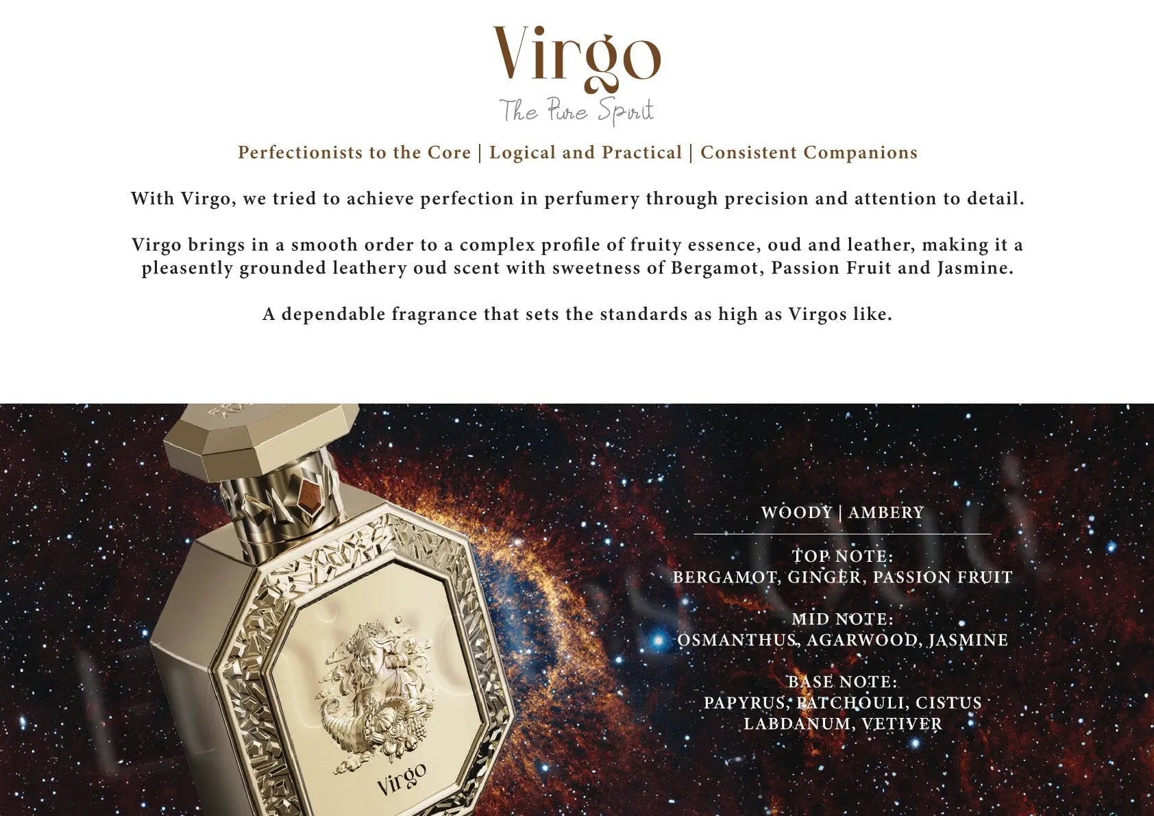 Genesis Virgo Perfume 90ml EDP by French Avenue