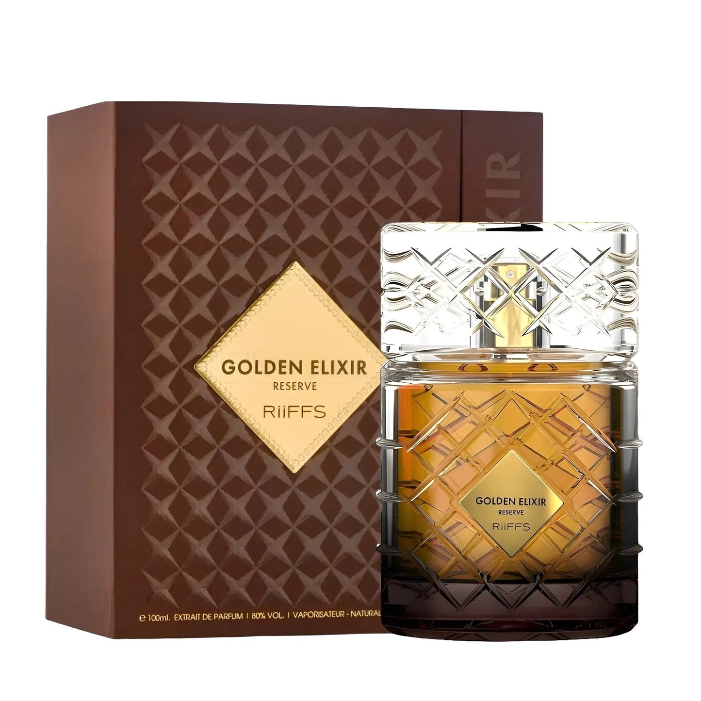 Golden Elixir Reserve Perfume 100ml Extrait De Parfum Riiffs | Wholesale Perfume Suppliers UK