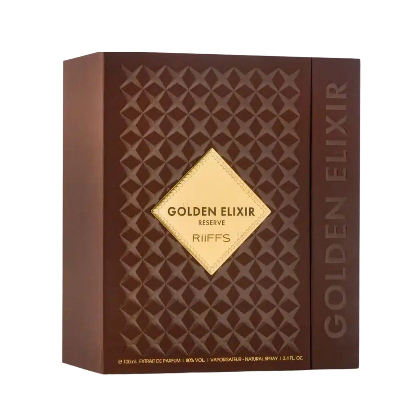 Golden Elixir Reserve Perfume 100ml Extrait De Parfum Riiffs | Wholesale Perfume Suppliers UK