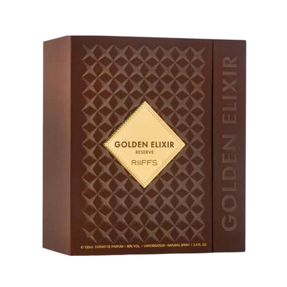 Golden Elixir Reserve Perfume 100ml Extrait De Parfum Riiffs | Wholesale Perfume Suppliers UK