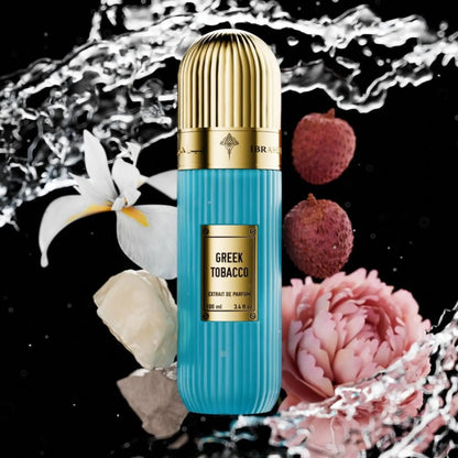 Greek Tobacco Perfume 100ml Extrait Ibrahim Al Qurashi