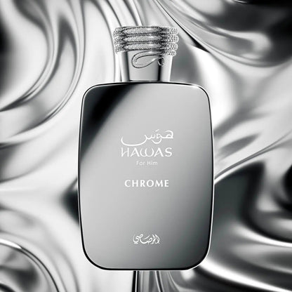 Hawas Chrome For Him Perfume 100ml EDP Rasasi