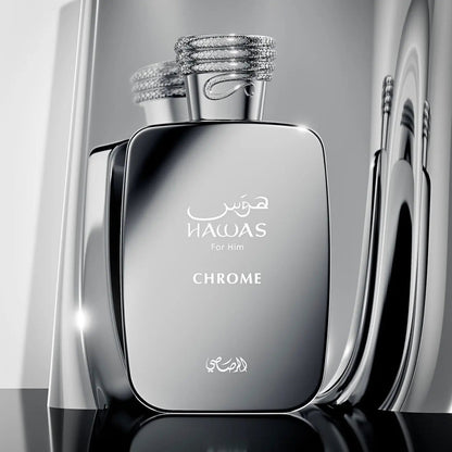 Hawas Chrome For Him Perfume 100ml EDP Rasasi