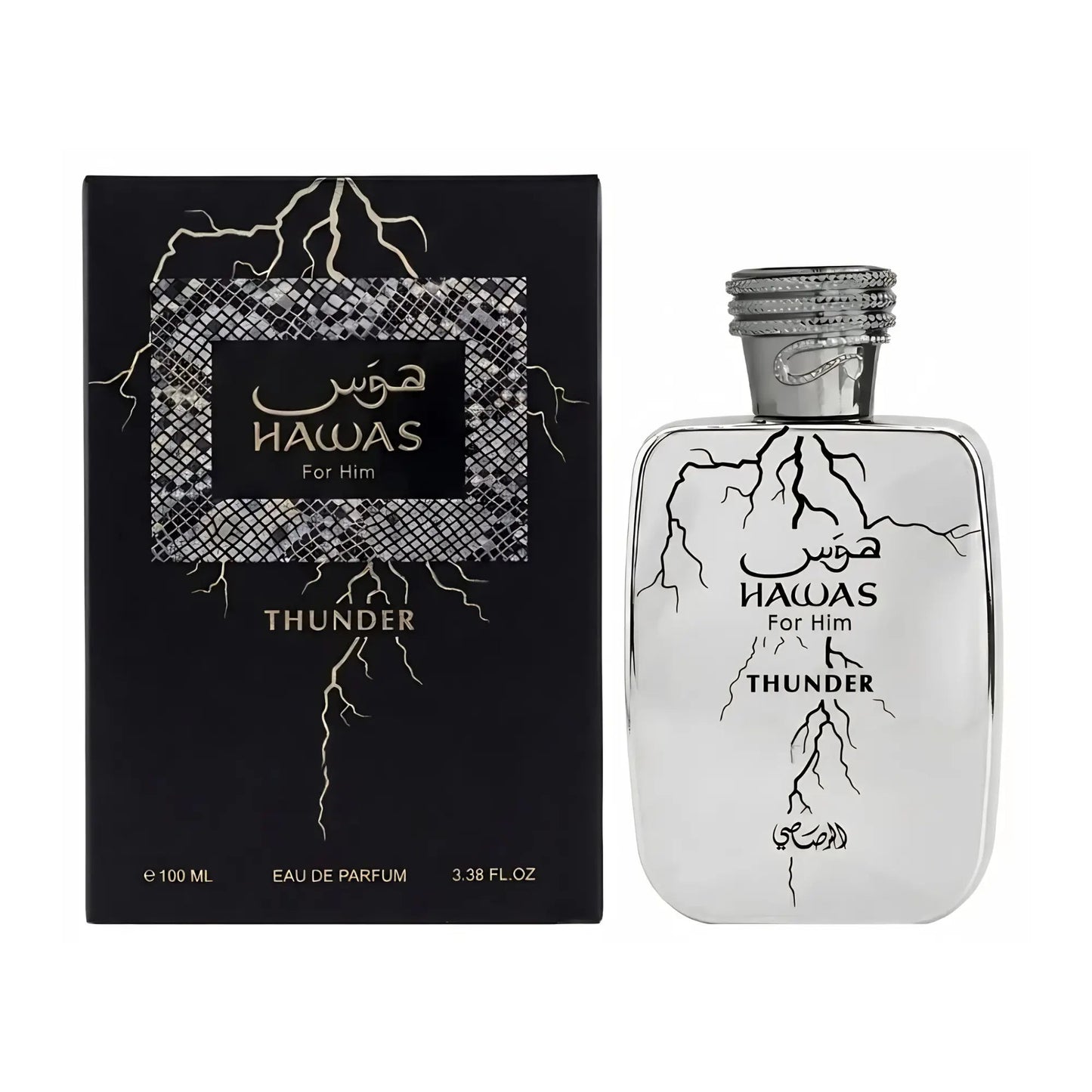 Hawas For Him Thunder Perfume 100ml EDP Rasasi | Wholesale Perfume Suppliers UK