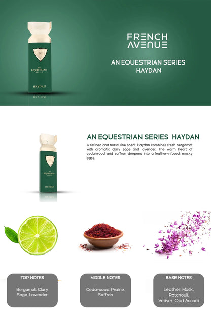 Haydan Equestrian Series Perfume 100ml EDP French Avenue