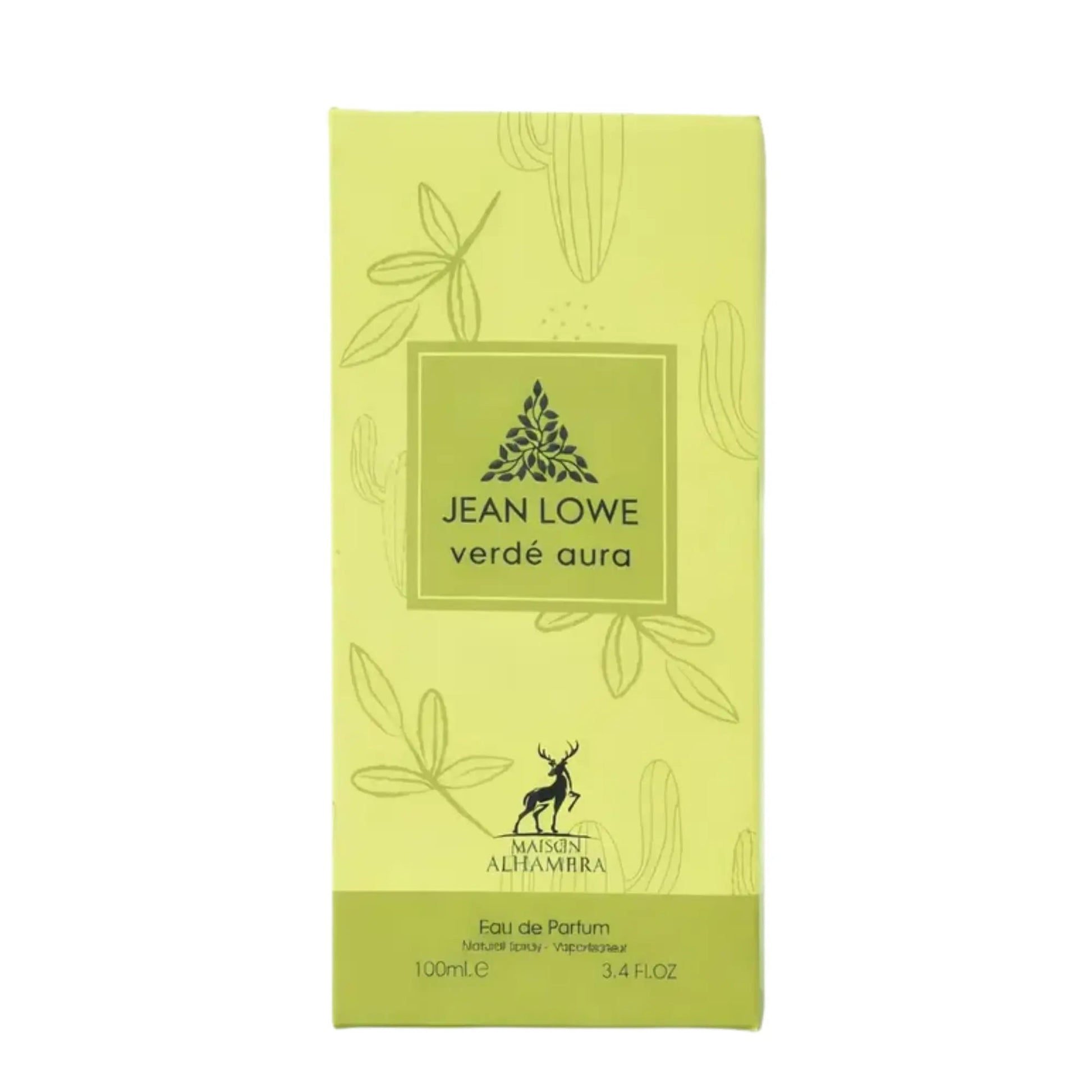 Jean Lowe Verde Aura Perfume 100ml EDP Maison Alhambra