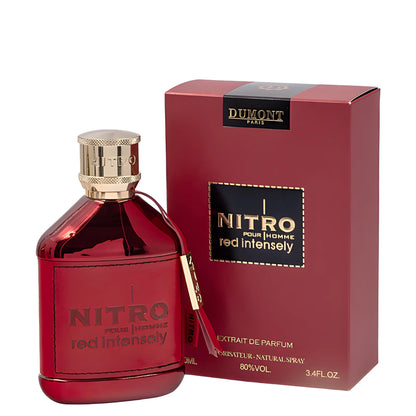 Nitro Red Intensely Pour Homme 100ml Extrait De Parfum Dumont