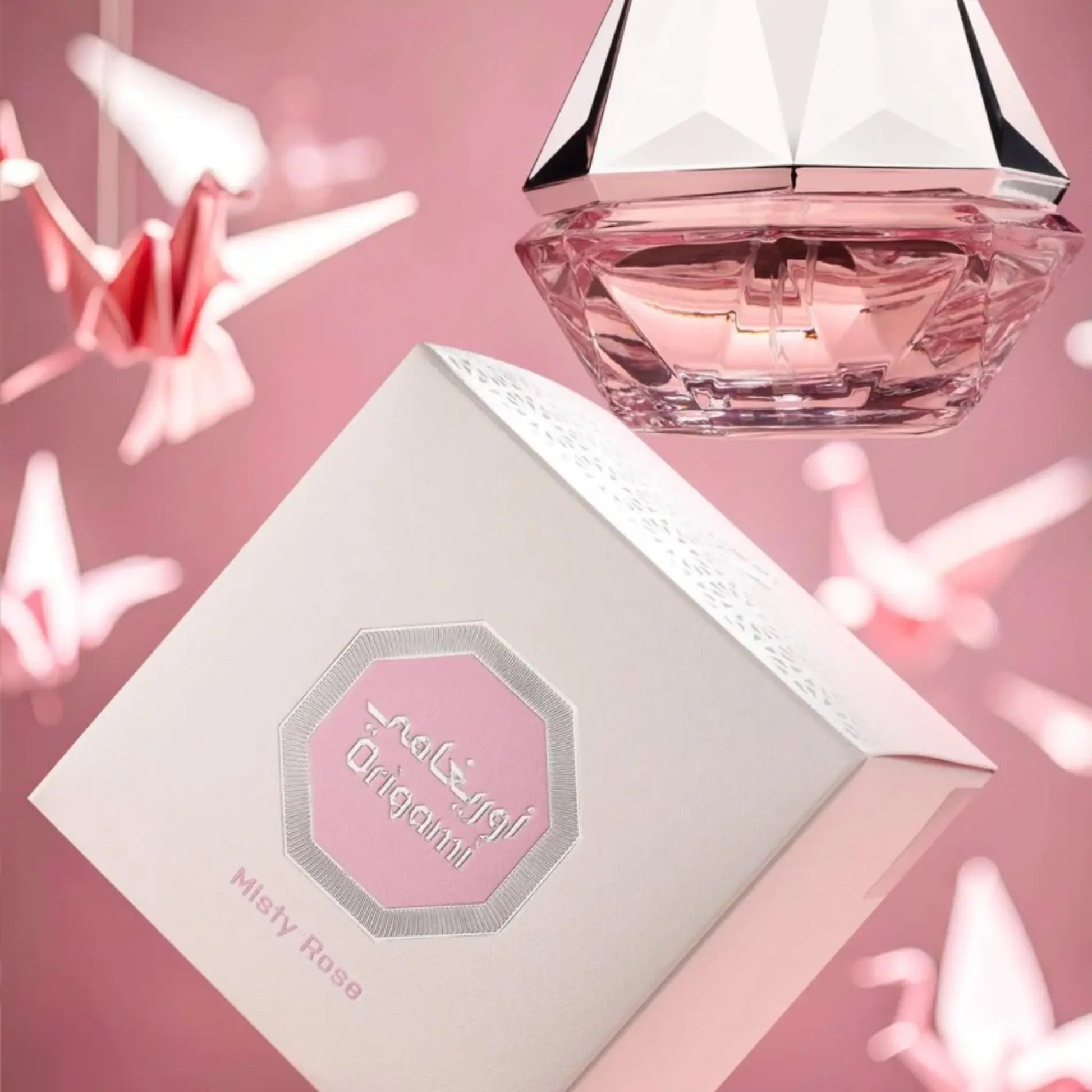 Origami Misty Rose Perfume 80ml EDP Athoor Al Alam by Fragrance World