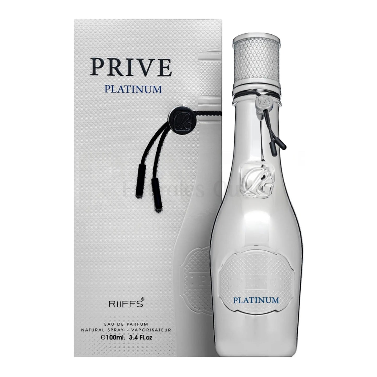 Prive Platinum Silver Perfume 100ml EDP Riiffs | Wholesale Perfume Suppliers UK 