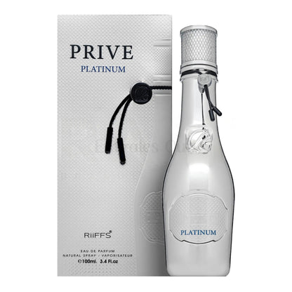 Prive Platinum Silver Perfume 100ml EDP Riiffs | Wholesale Perfume Suppliers UK 