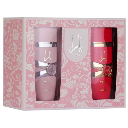 Yara 5th Anniversary Edition Gift Set Lattafa Yara and Yara Candy
