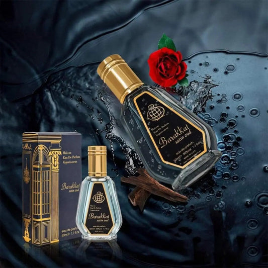 Barakkat Satin Oud Perfume 50ml EDP Fragrance World-Emirates Oud