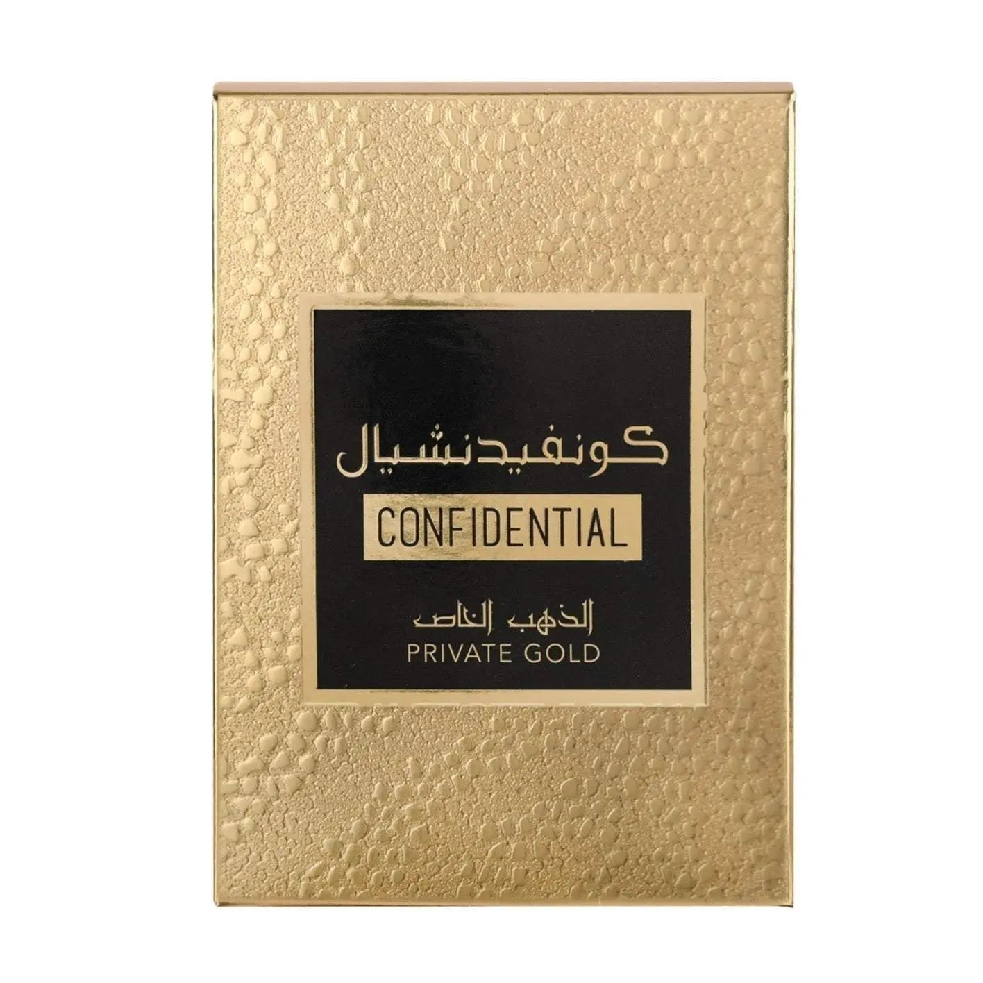 Confidential Private Gold Perfume 100ml EDP Lattafa-Emirates Oud