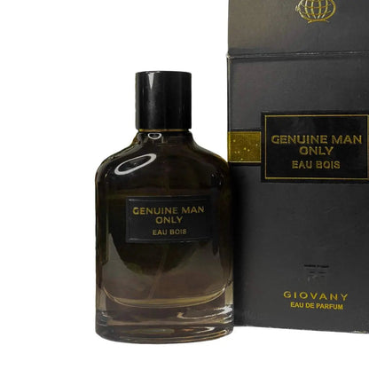 Genuine Man Only Eau Bois Perfume 100ml EDP Fragrance World-Emirates Oud