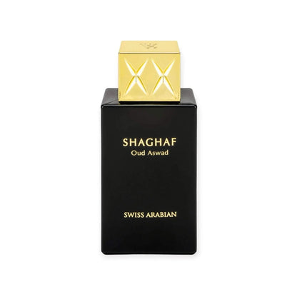 Shagaf Oud Aswad Perfume 75ml EDP Swiss Arabian-Emirates Oud